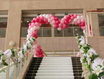 バルーンアーチハート